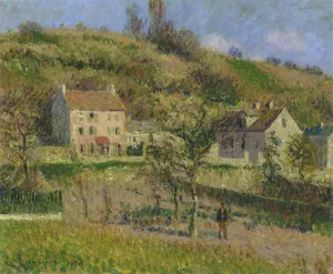 Coast at Chaponival Oil painting by Gustave Loiseau
