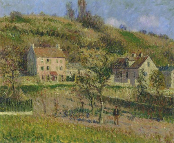 Coast at Chaponival by Gustave Loiseau - Hand-Painted Oil Painting Reproduction