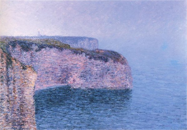 Etretat - La Point de Batterie by Gustave Loiseau - Hand-Painted Oil Painting Reproduction