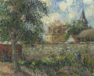 Farm in Normandy by Gustave Loiseau Oil Painting