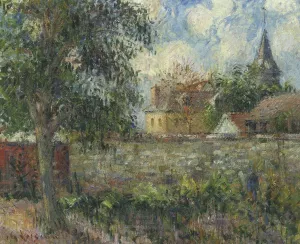 Farm in Normandy by Gustave Loiseau Oil Painting