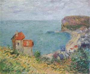 Fecamp painting by Gustave Loiseau