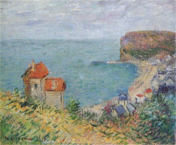 Fecamp by Gustave Loiseau - Hand-Painted Oil Painting Reproduction