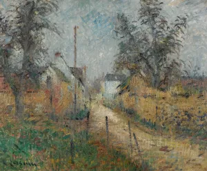 Ferme En Normandie by Gustave Loiseau Oil Painting