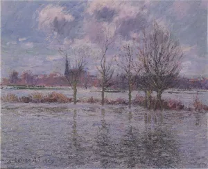 Flood Near Nantes Oil painting by Gustave Loiseau