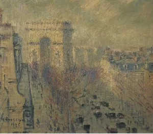 Friedland Avenue painting by Gustave Loiseau