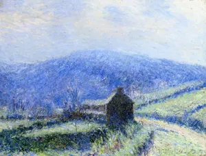 Hoarfrost at Huelgoat, Finistere painting by Gustave Loiseau