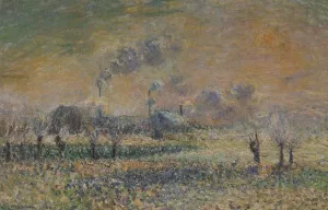 Hoarfrost Near Pontoise by Gustave Loiseau - Oil Painting Reproduction