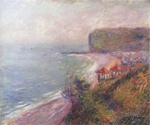 Jetty at Fecamp Oil painting by Gustave Loiseau