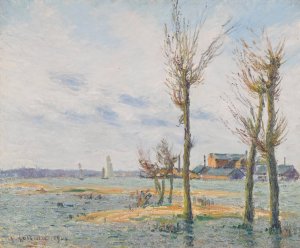 La Loire a Trentemouet by Gustave Loiseau Oil Painting