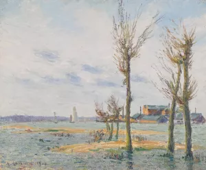 La Loire a Trentemouet by Gustave Loiseau Oil Painting