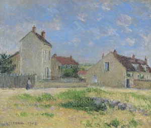 Landscape near Auxerre by Gustave Loiseau - Oil Painting Reproduction