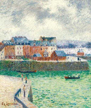 Le Port by Gustave Loiseau Oil Painting