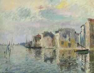 Martigues by Gustave Loiseau - Oil Painting Reproduction