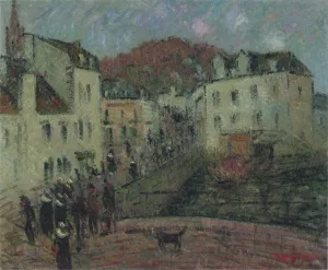 Moulin a Pont Aven Oil painting by Gustave Loiseau