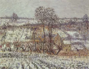 Near Pontoise by Gustave Loiseau - Oil Painting Reproduction