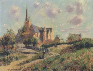 Notre Dame de la Clarte Oil painting by Gustave Loiseau