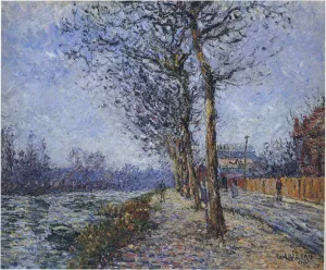 Oise at Pontoise by Gustave Loiseau - Oil Painting Reproduction