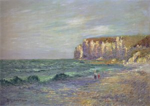 Petit Dalles at Normandy Oil painting by Gustave Loiseau