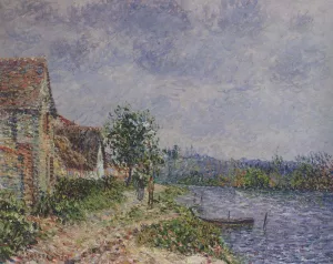 Port Joie by Gustave Loiseau - Oil Painting Reproduction