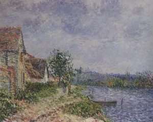 Port Joie Oil painting by Gustave Loiseau