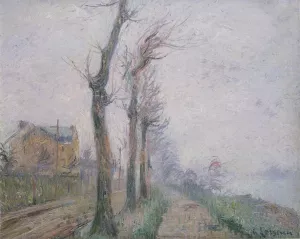Pothius Quay at the Oie River painting by Gustave Loiseau