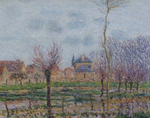 Saint Cyr du Vaudreuil by Gustave Loiseau Oil Painting