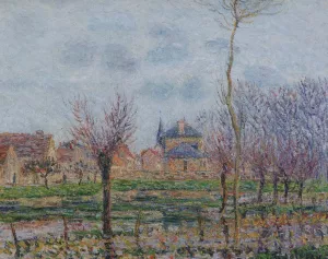 Saint Cyr du Vaudreuil Oil painting by Gustave Loiseau