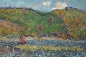 The Belon River by Gustave Loiseau Oil Painting