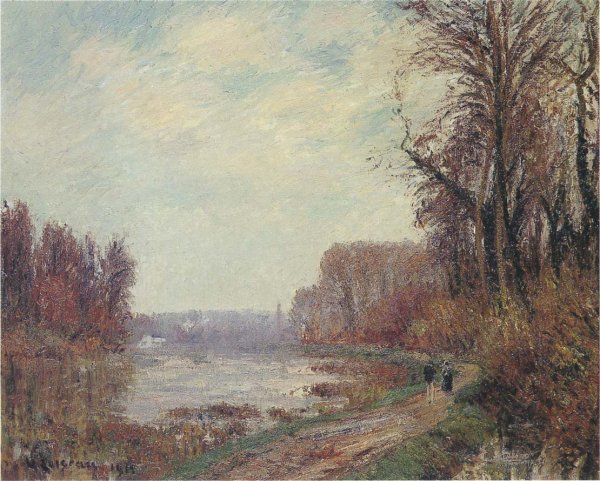 Woods by the Oise River