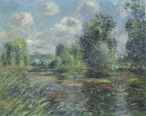 Woods Near Eure River by Gustave Loiseau - Oil Painting Reproduction
