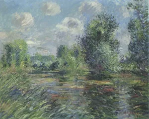 Woods Near Eure River Oil painting by Gustave Loiseau