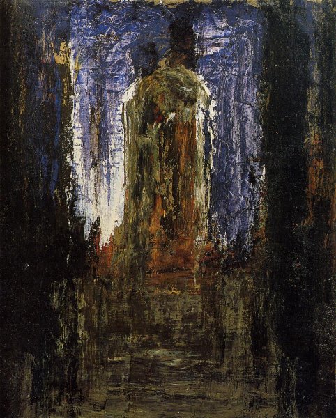 Main Product Photo of Abstract Study Painting by Gustave Moreau