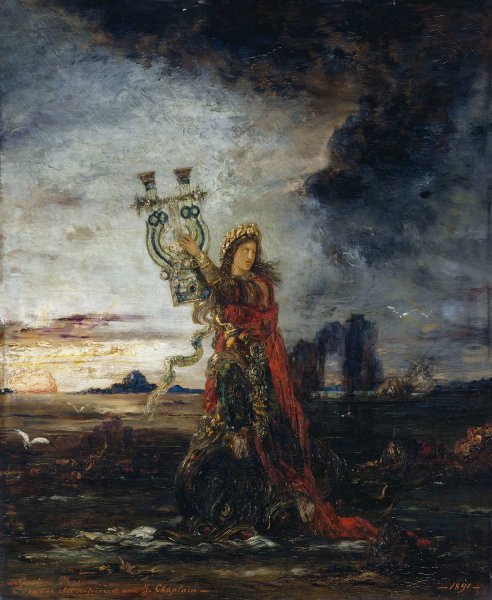 Arion  by Gustave Moreau - Hand-Painted Oil Painting Reproduction