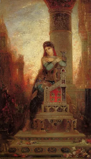 Desdemona Oil painting by Gustave Moreau