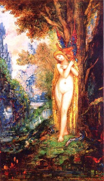 Eve by Gustave Moreau - Hand-Painted Oil Painting Reproduction