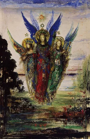 Evening Voices Oil painting by Gustave Moreau