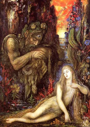 Galatea painting by Gustave Moreau