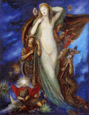 Helene Glorifee Oil painting by Gustave Moreau