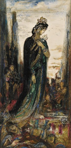 Helene by Gustave Moreau Oil Painting