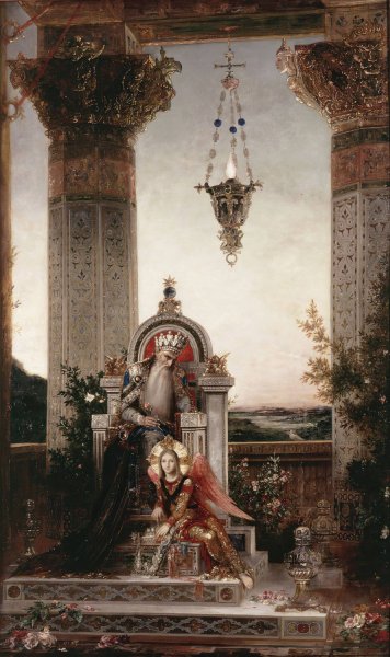 King David  by Gustave Moreau - Hand-Painted Oil Painting Reproduction
