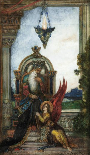 King David by Gustave Moreau Oil Painting