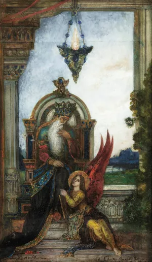 King David by Gustave Moreau Oil Painting