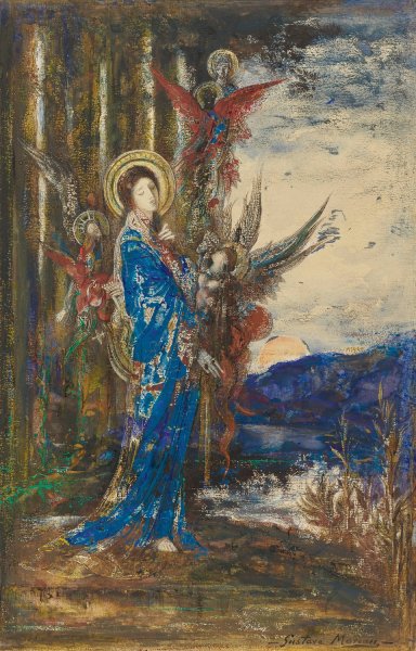 Les Epreuves by Gustave Moreau - Hand-Painted Oil Painting Reproduction