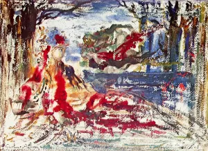 Near the Water by Gustave Moreau Oil Painting