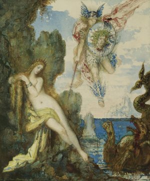 Persee Et Andromede by Gustave Moreau Oil Painting