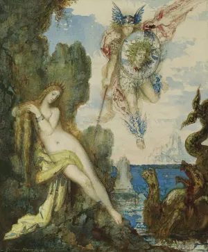 Persee Et Andromede by Gustave Moreau Oil Painting