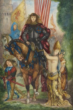 Reitre et captives by Gustave Moreau Oil Painting