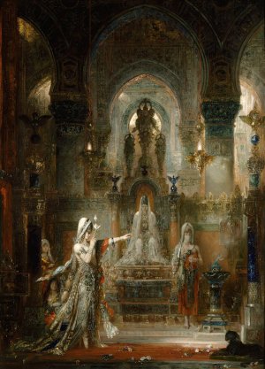 Salome Dancing before Herod by Gustave Moreau Oil Painting