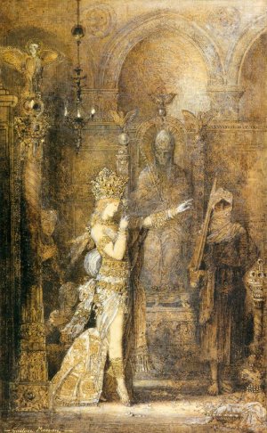Salome Dancing Oil painting by Gustave Moreau